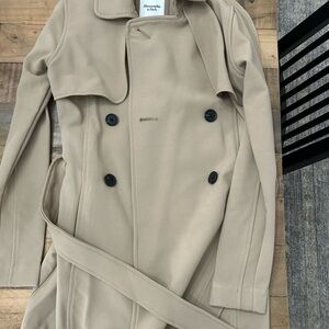 Abercrombie & Fitch Women's Elevated Trench Coat